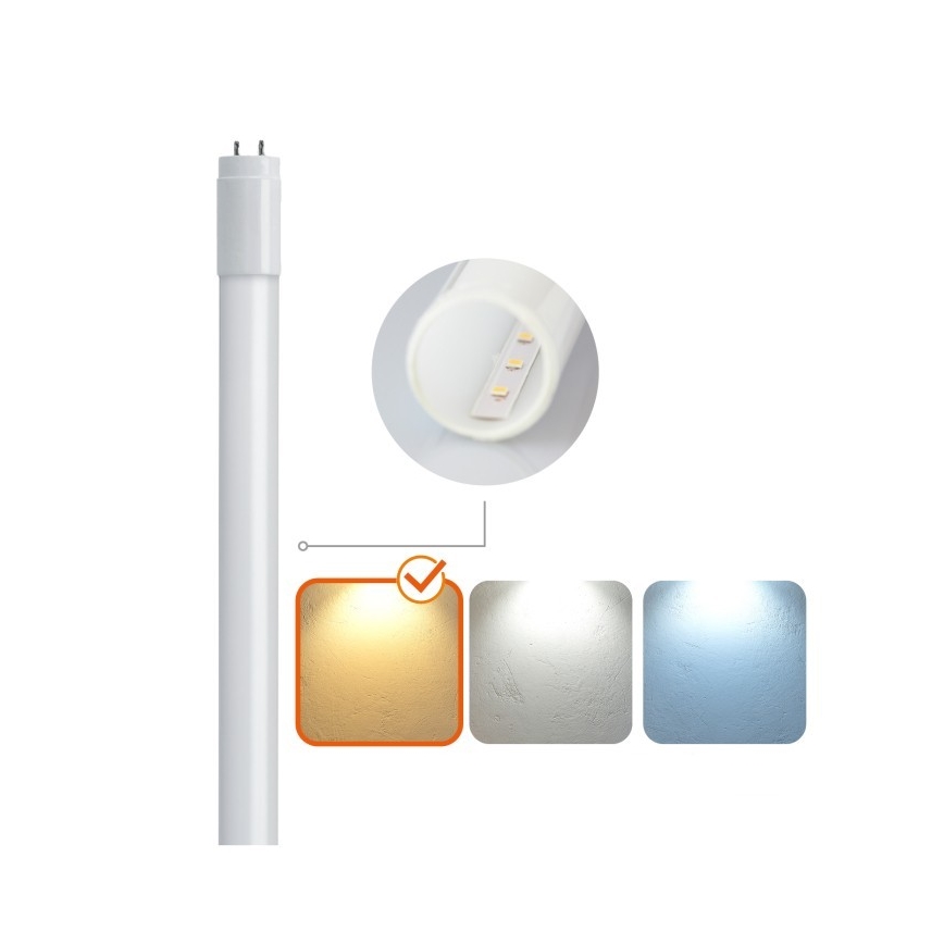 LED-Leuchtstoffröhre T8 G13/18W/230V 3000K 120 cm