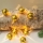 LED-Lichterkette 10xLED/2xAA/warmweiß 1,8m mit Glöckchen