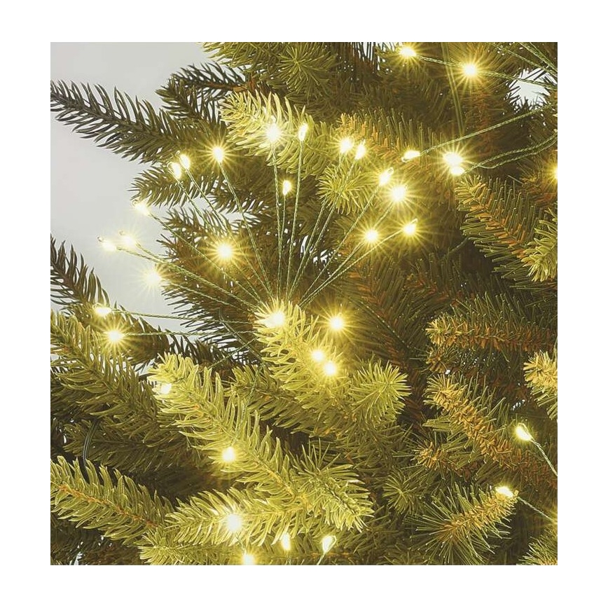 LED-Lichterkette, 150 LEDs, 5,35 m, warmweiß