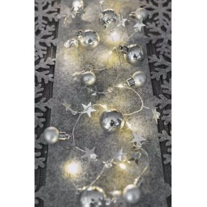 LED  Lichterkette 20xLED/2xAA 2,2 m warmweiß