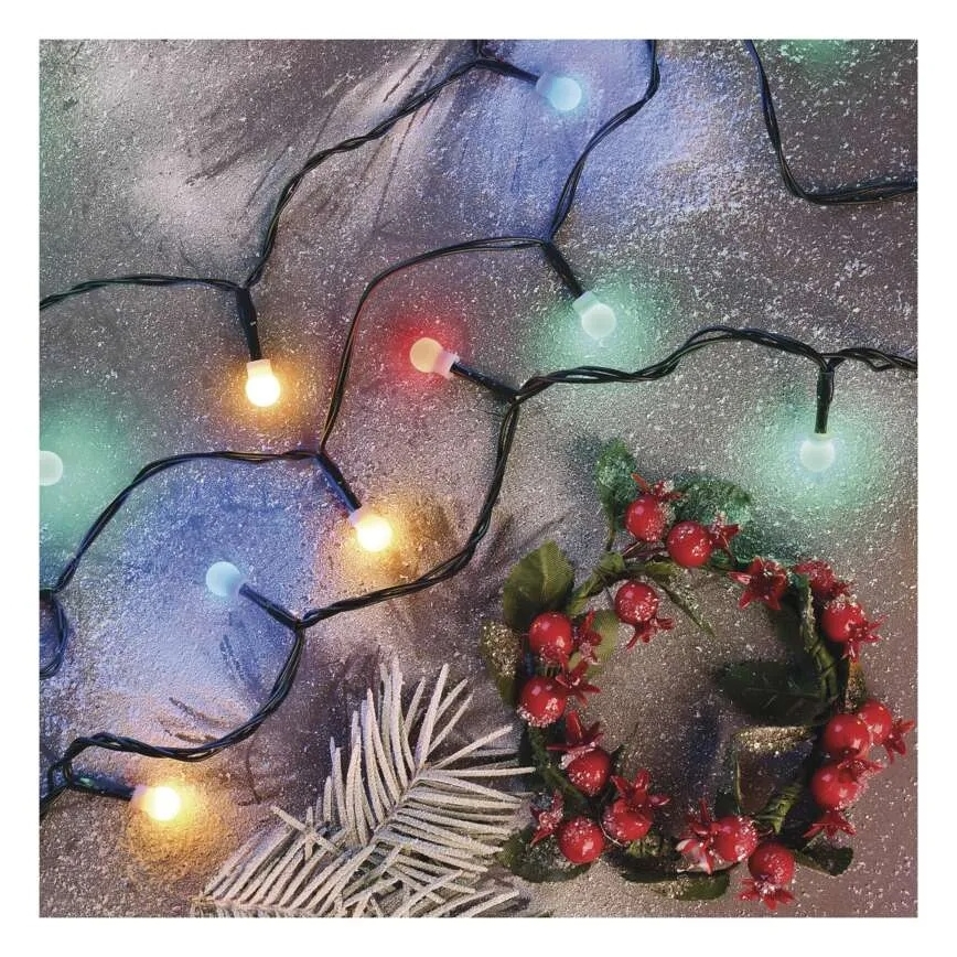 LED-Lichterkette 300 LEDs / 8 Funktionen, 35 m, IP44, warmweiß
