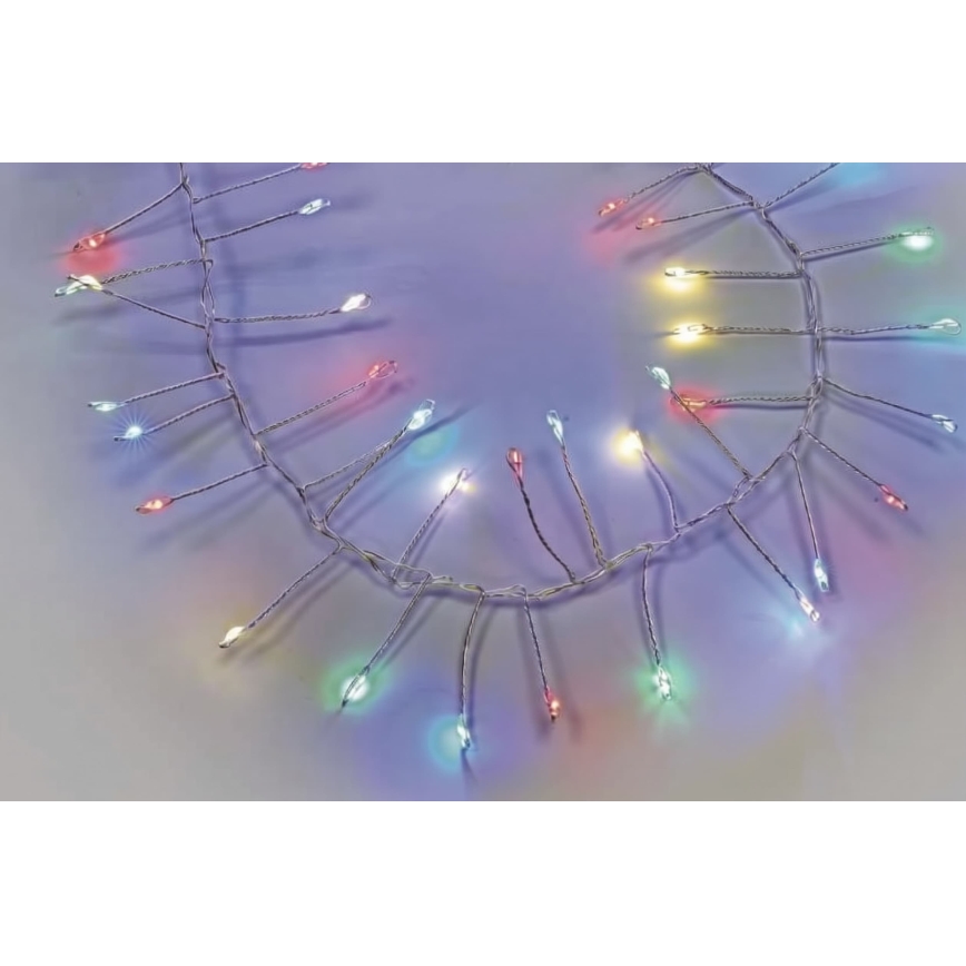 LED-Lichterkette für den Außenbereich 1440×LED/8 Funktionen 14,4 m IP44 mehrfarbig