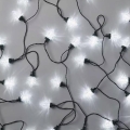 LED-Lichterkette für den Außenbereich, 50×LED / 8 Funktionen, 14,8 m, IP44, kaltweiß