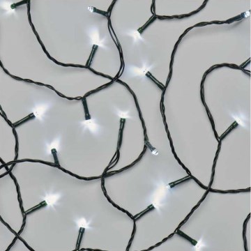 LED-Lichterkette für den Außenbereich 80xLED/13m IP44, kaltweiß