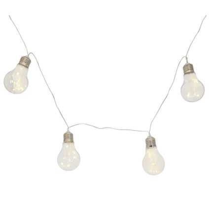 LED-Lichterkette SMOLDER 2,1 m 10xLED/2xAA