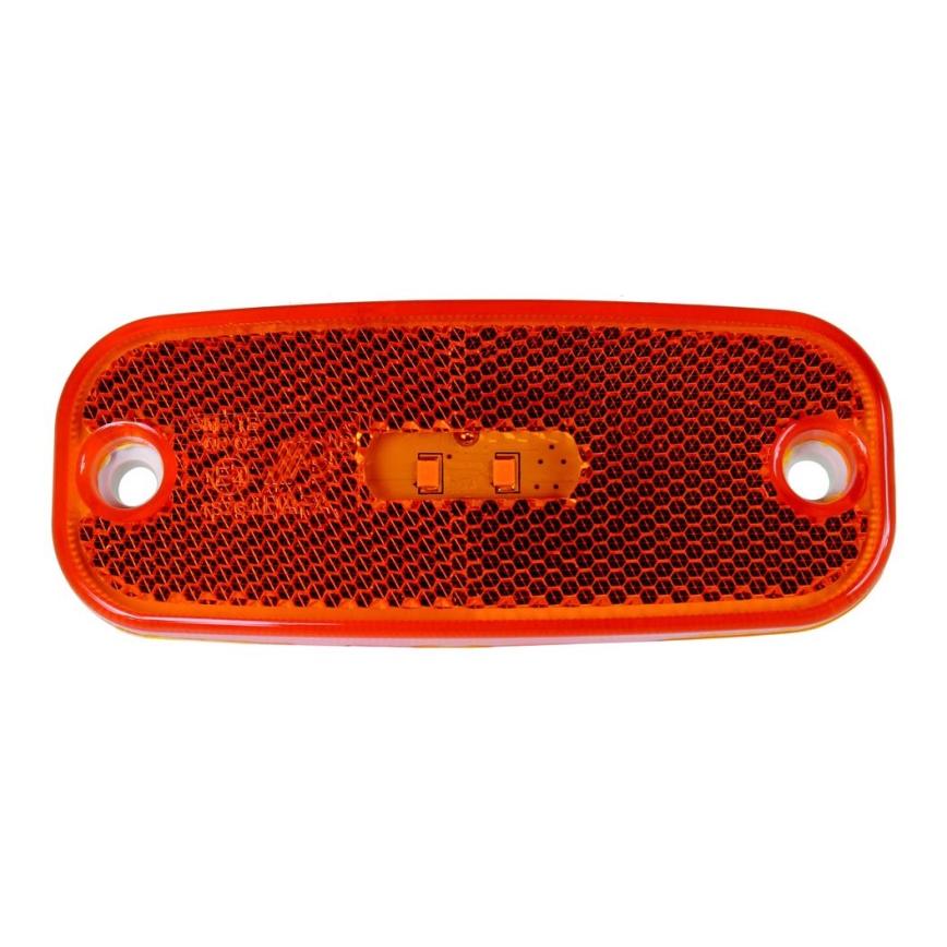 LED-Lichtreflektor SINGLE LED/0,2W/12-24V IP67 orange