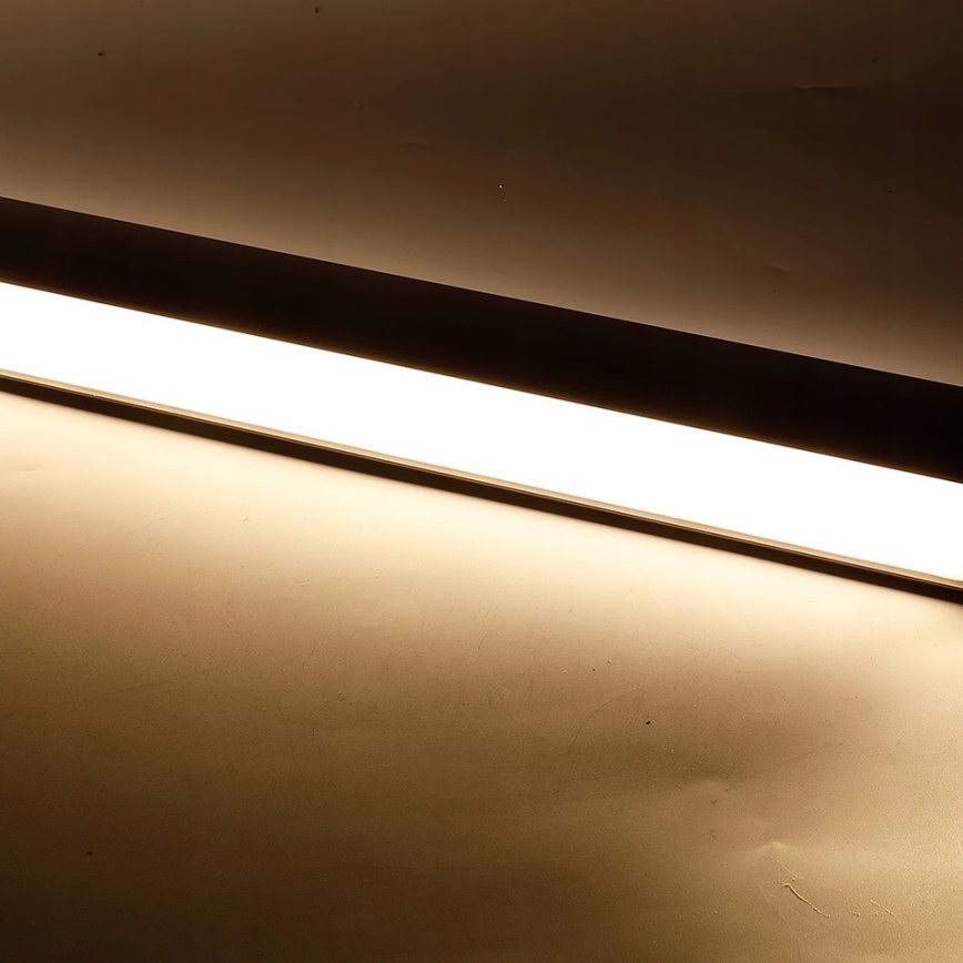 LED-Lüster (Pendel-/Aufbauleuchte) LED/44W/230V 4000K 120 cm schwarz