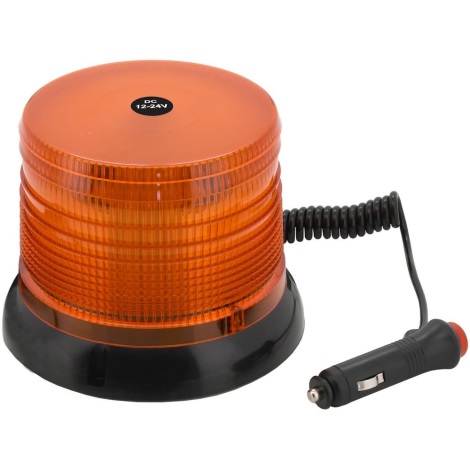 Kabellos mit Magnet 12V 24V Led Orange Notlichter Blitzlicht - LED