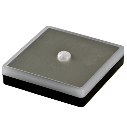 LED-Möbelbeleuchtung mit Sensor LED/1,5W/4,5V 3xAA matt Chrom