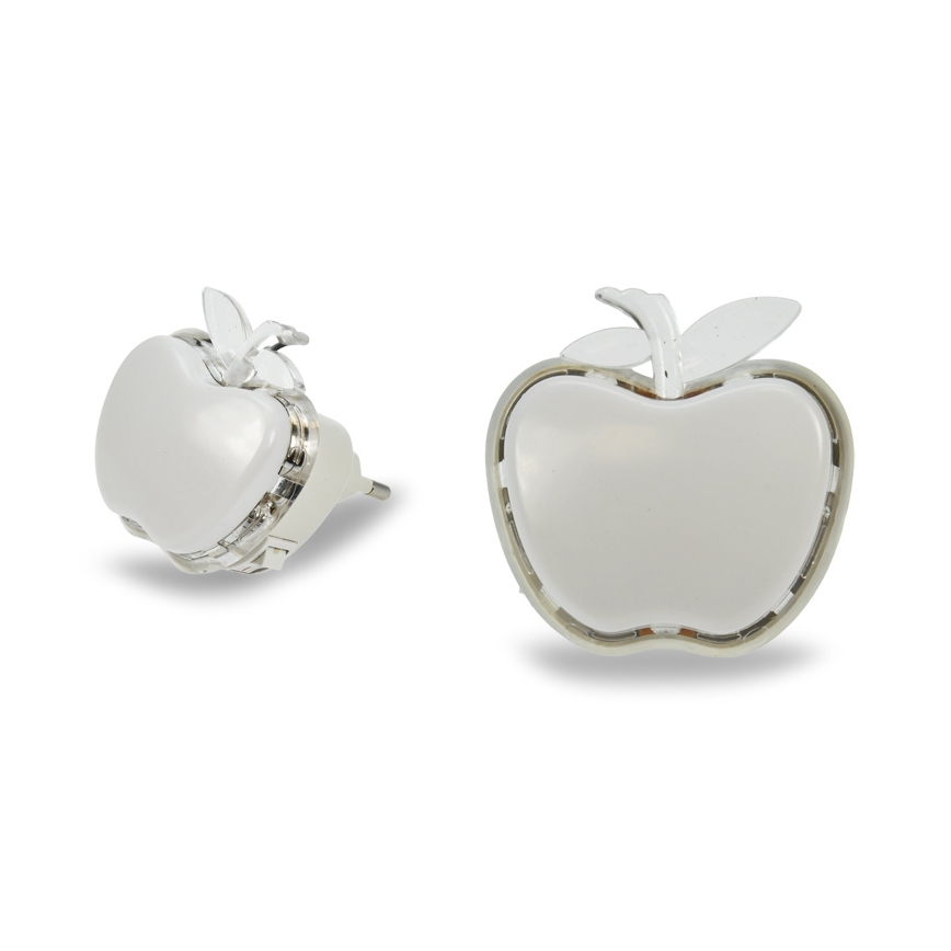 LED-Nacht-Steckleuchte APPLE LED/0,4W/230V