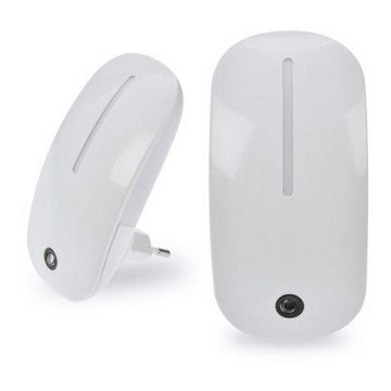 LED Nachtlampe mit Sensor LED/1W/230V