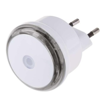 LED-Nachtlicht für die Steckdose mit Lichtsensor 3xLED/0,5W/230V