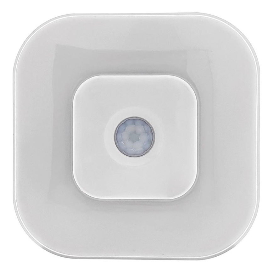 LED-Nachtlicht mit Sensor LED/0,5W/4,5V 3xAAA weiß