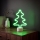 LED-Neon-Tischdekoration LED/2W/3xAA USB Baum
