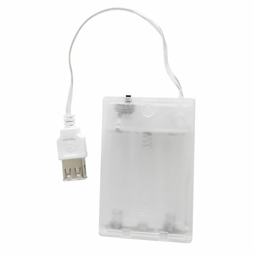 LED-Neon-Wanddekoration LOVE LED/3W/3xAA USB rosa