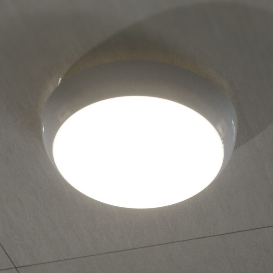 LED Notfall-Deckenleuchte mit Sensor LED/8W/16W/20W/230V IP65 3000/4000/6500K d 32 cm