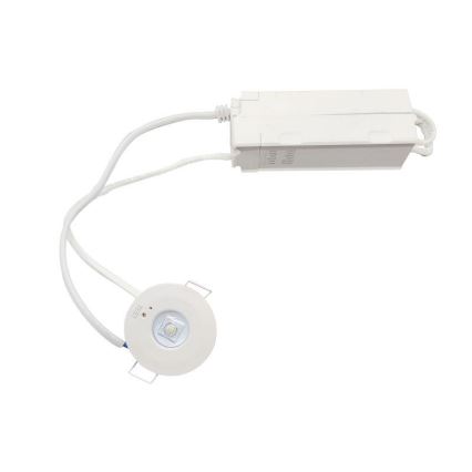 LED-Notfall-Einbauleuchte LED/1,2W/230V 6000K