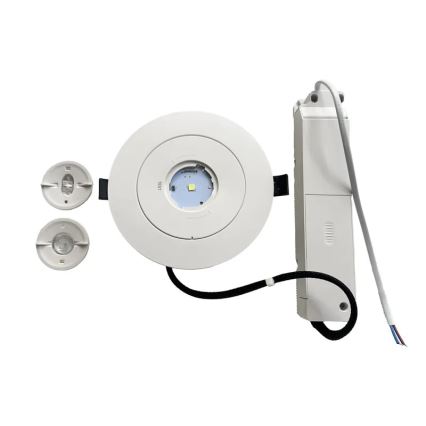 LED-Notfall-Einbauleuchte LED/2W/230V 6000K