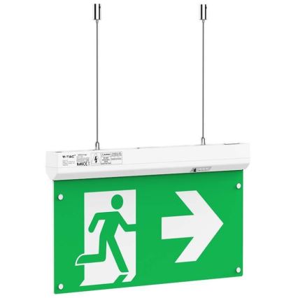 LED-Notleuchte EMERGENCY EXIT LED/2,5W/230V 4in1 6000K