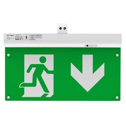 LED-Notleuchte EMERGENCY EXIT LED/2,5W/230V 4in1 6000K