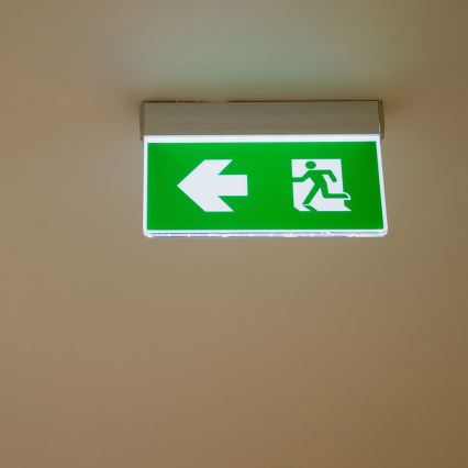 LED-Notleuchte EMERGENCY EXIT SAMSUNG CHIP LED/2W/230V 6000K