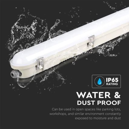 LED-Technische Leuchtstofflampe mit Notfallmodul EMERGENCY LED/48W/230V 6500K 150cm IP65