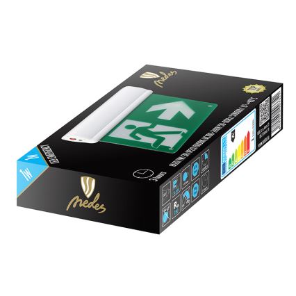 Nedes LEL201 - LED Notleuchte LED/1W/240V 6000K