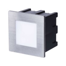 LED Orientierungs-Einbauleuchte Quadrat BUILT-IN 1xLED/1,5W/230V 4000K