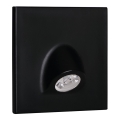 LED Orientierungsleuchte MEFIS LED/0,7W/12V 4000 K schwarz