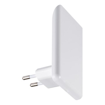 LED-Orientierungslicht mit Dämmerungssensor zum Einstecken in die Steckdose ORISA LED/0,28W/230V weiß