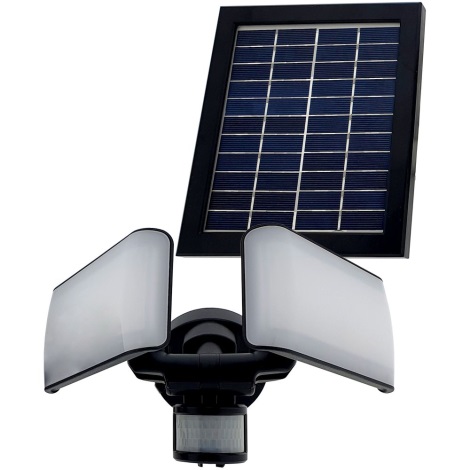 LED-Outdoor-Solarstrahler mit Sensor LED/20W/5,5V IP44
