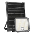 LED-Outdoor-Solarstrahler mit Sensor LED/30W/6,4V IP65 3000/4000K + Fernbedienung