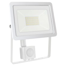 LED-Outdoor-Strahler mit Sensor NOCTIS LUX 2 LED/30W/230V 4000K IP44 weiß