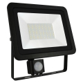LED-Outdoor-Strahler mit Sensor NOCTIS LUX 2 LED/50W/230V 6000K IP44 schwarz