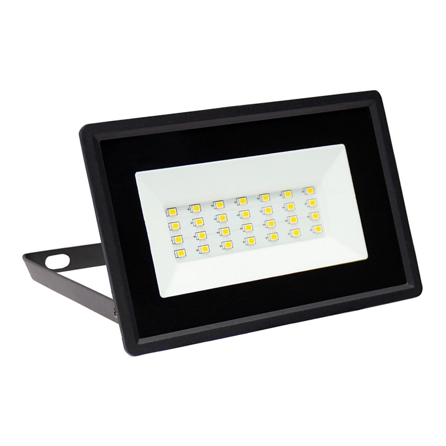 LED-Outdoor-Strahler NOCTIS LUX 3 LED/20W/230V 4000K IP65 schwarz