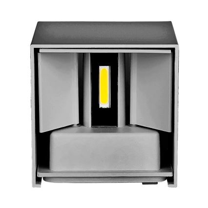 LED-Outdoor-Wandleuchte LED/11W/230V 3000K IP65 grau