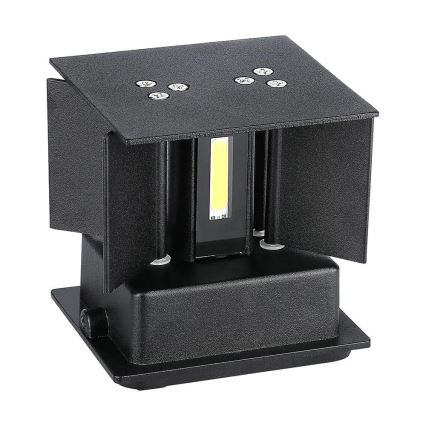 LED-Outdoor-Wandleuchte LED/11W/230V 3000K IP65 schwarz
