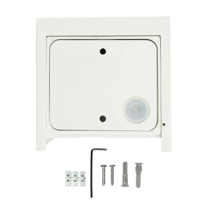 LED-Outdoor-Wandleuchte LED/11W/230V 3000K IP65 weiß