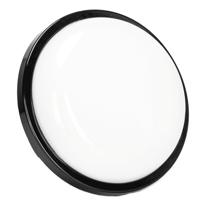 LED-Outdoor-Wandleuchte LED/15W/230V 6500K d 15,5 cm schwarz IP65