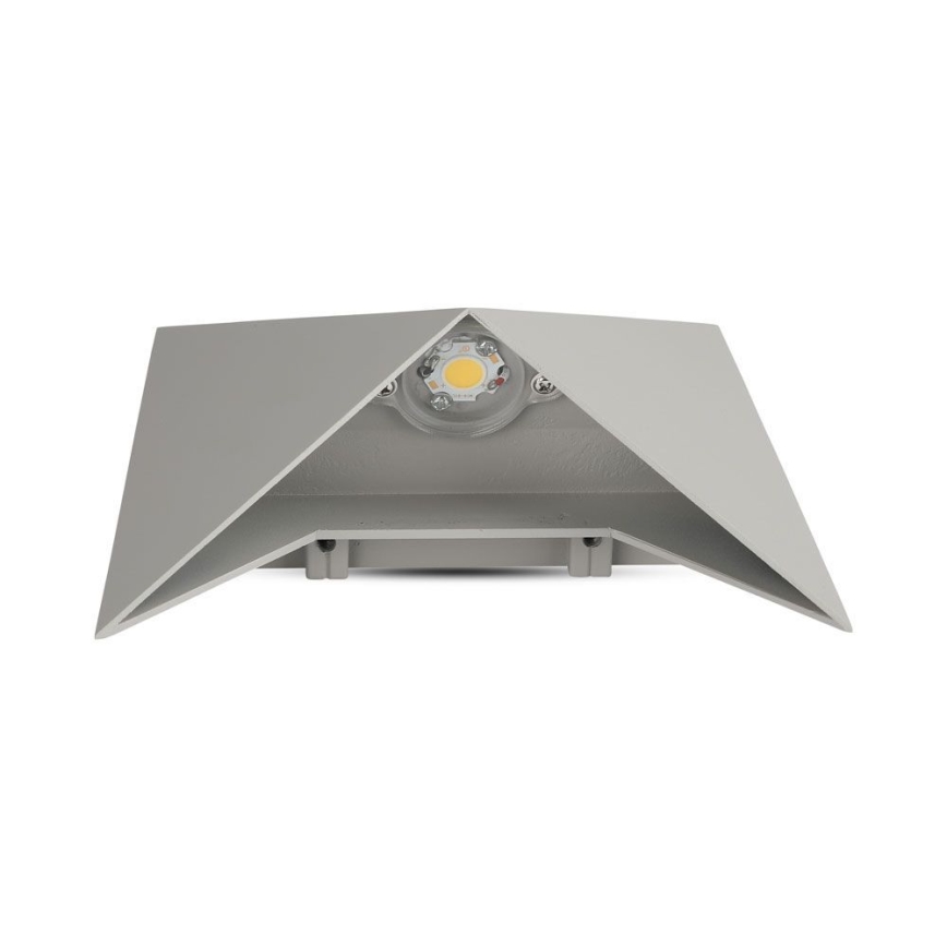 LED-Outdoor-Wandleuchte LED/5W/230V 4000K IP65 grau