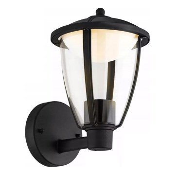 LED-Outdoor-Wandleuchte LED/6W/230V IP44 schwarz