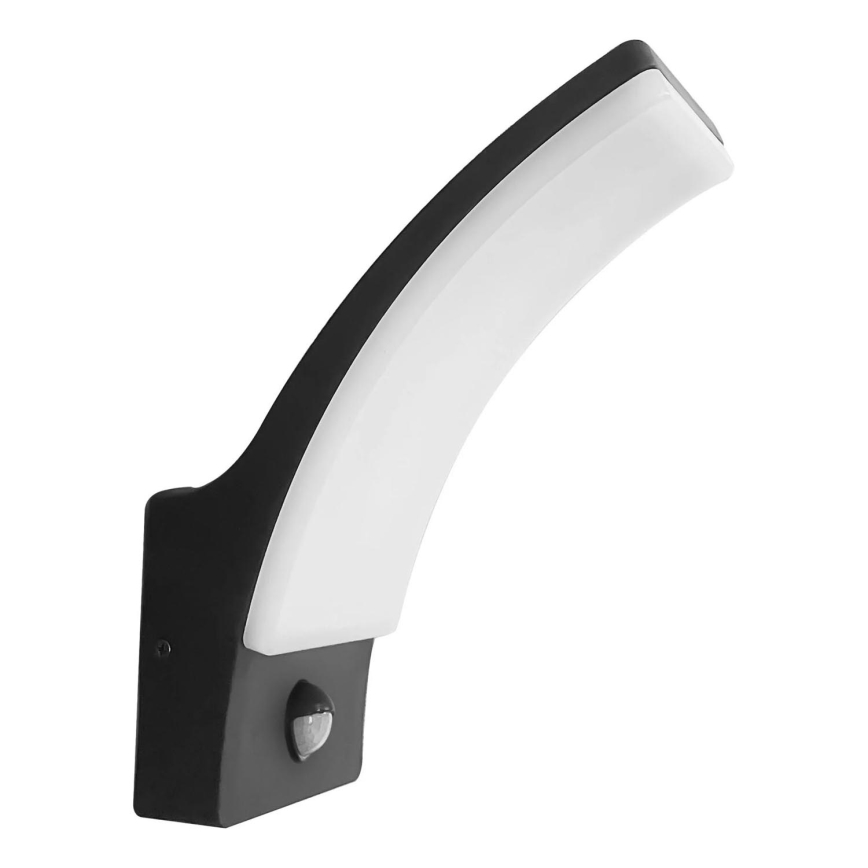 LED-Outdoor-Wandleuchte mit Sensor AMY LED/12W/230V IP44 schwarz