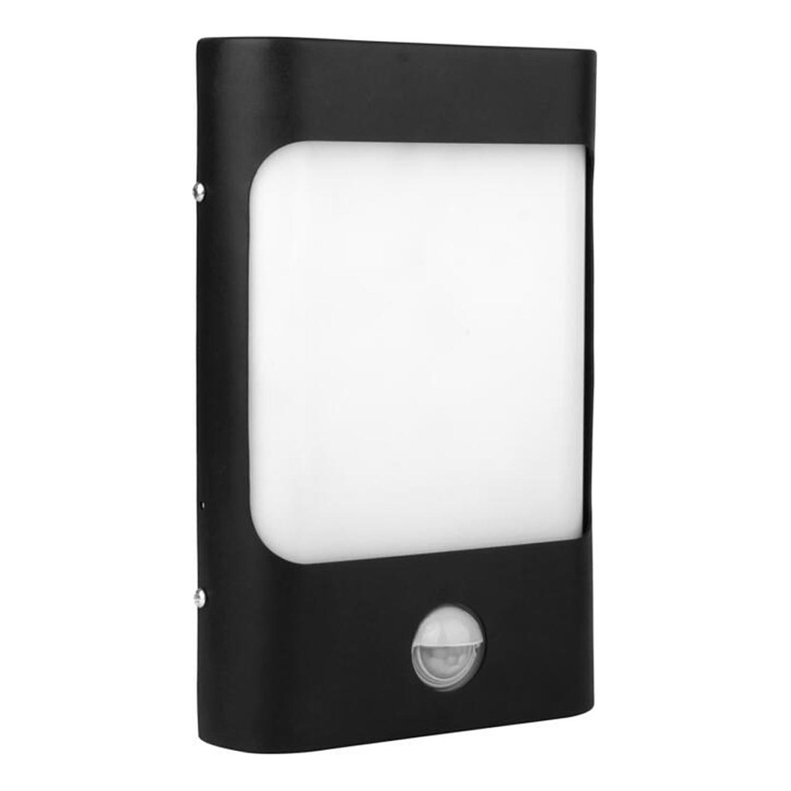 LED-Outdoor-Wandleuchte mit Sensor CORDOBA LED/9W/230V IP44 schwarz
