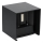 LED-Outdoor-Wandleuchte QUERK 2xLED/3W/230V 3000K IP54 schwarz