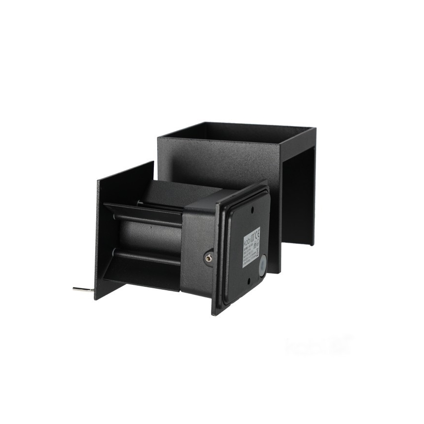LED-Outdoor-Wandleuchte QUERK 2xLED/3W/230V 3000K IP54 schwarz
