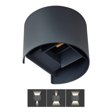 LED-Outdoor-Wandleuchte REKA LED/7W/230V IP54 anthrazit