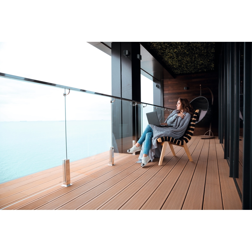 LED-Outdoor-Wandleuchte REKA LED/7W/230V IP54 anthrazit