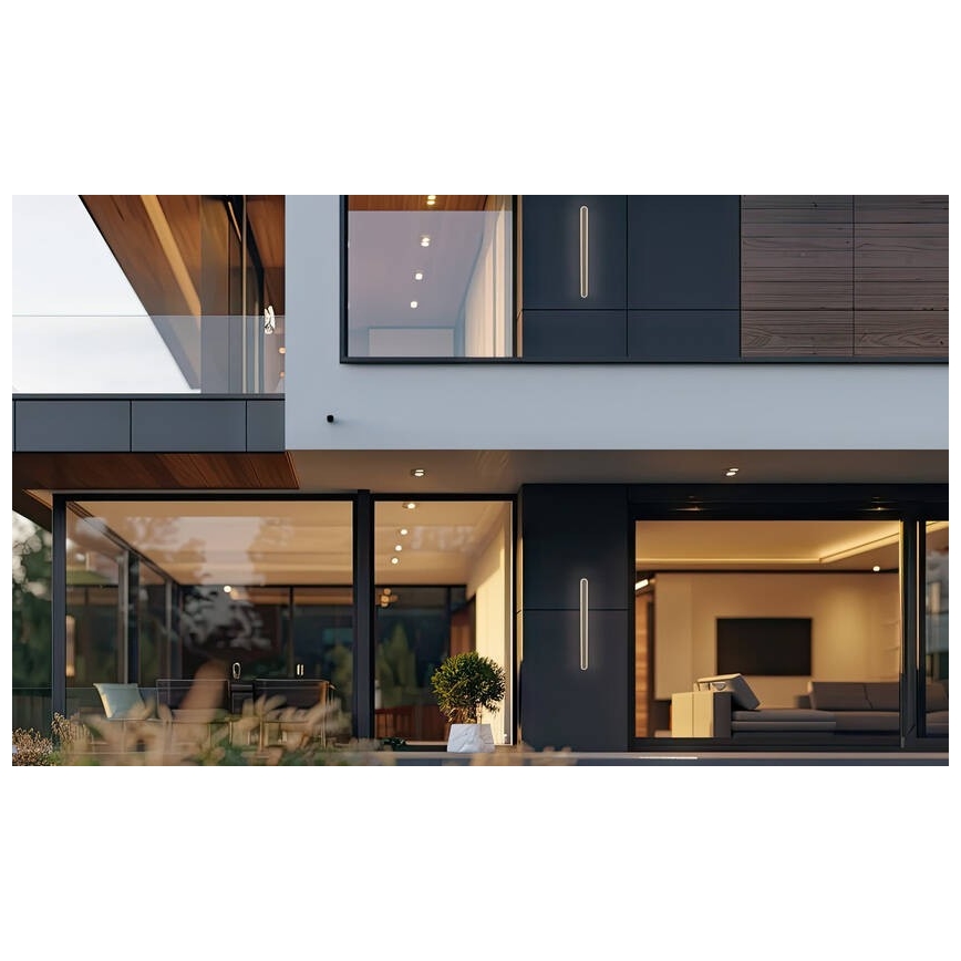 LED-Outdoor-Wandleuchte STICK LED/12W/230V IP65 3000K 30 cm