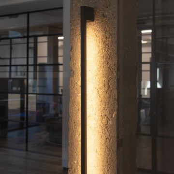 LED-Outdoor-Wandleuchte YALTE LED/10W/230V 3000K IP54 schwarz