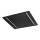 LED-Panel ALGINE LED/44W/230V 60x60 cm 4000K UGR<16 schwarz